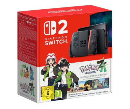 Konsola Nintendo Switch Nintendo Switch 2 Black + Pokémon Legends: Z-A DL